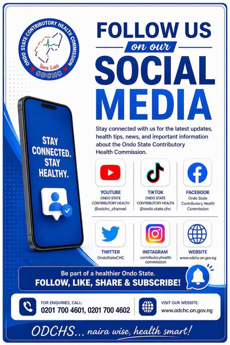 Ondo State Contributory Health Commission tweet media