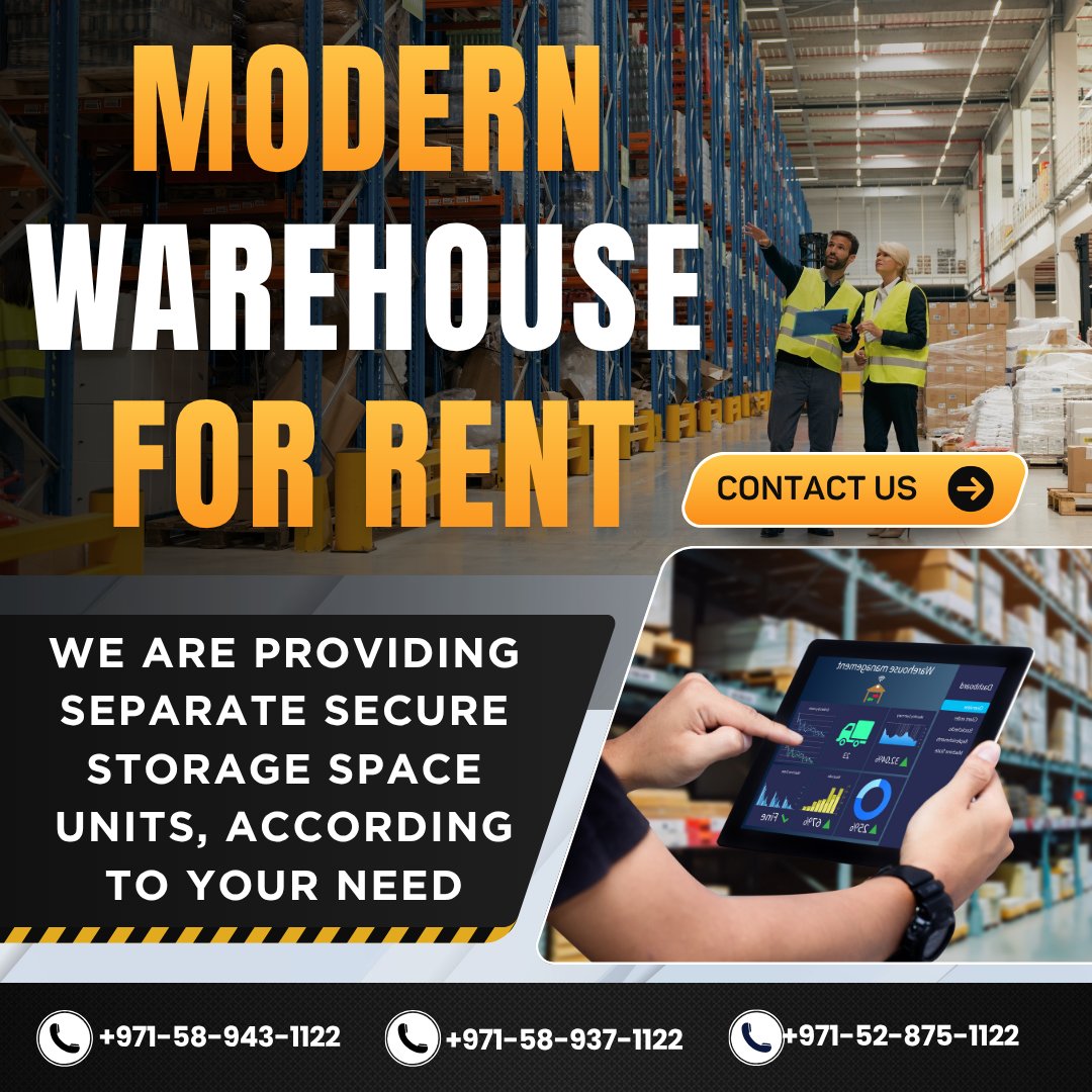 DubaiSelfStore's tweet image. Premium Storage Solutions in Dubai!  Looking for secure, climate-controlled storage with 24/7 access? We offer spacious warehouses near Dragon Mall, Warsan First, with free WiFi &amp;amp; top-notch security!📞Call:+971528751122   #DubaiStorage #Storage #SecureStorageDubai