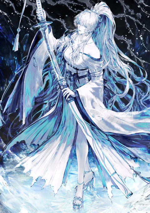 氷晶 #鳴潮 #WuWaFanart #hiyuki