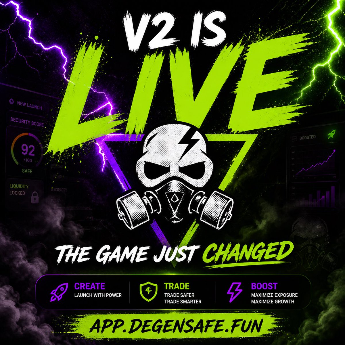 Degensafe.fun tweet media
