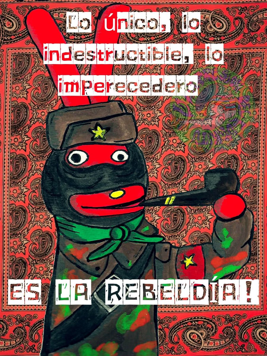 socioconspirano's tweet photo. Que viva la Rebeldía https://t.co/nKtn1AUUJG