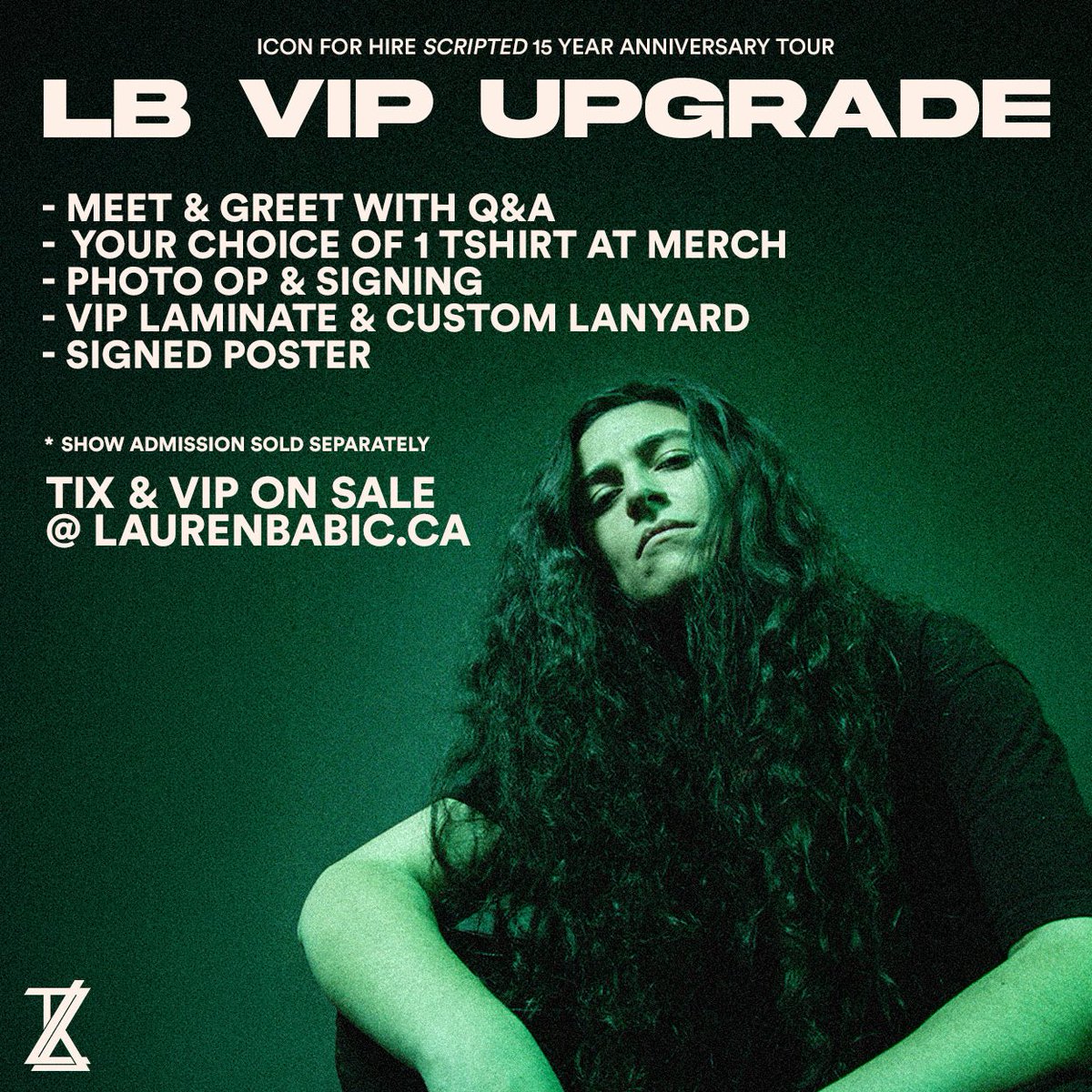 Tickets and VIP for tour are on sale NOW! laurenbabic.ca/pages/tour