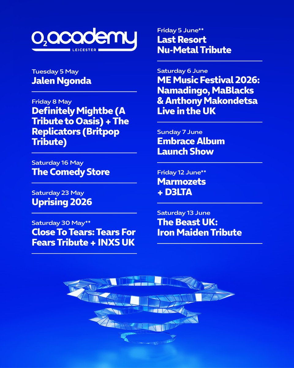 O2 Academy Leicester tweet media