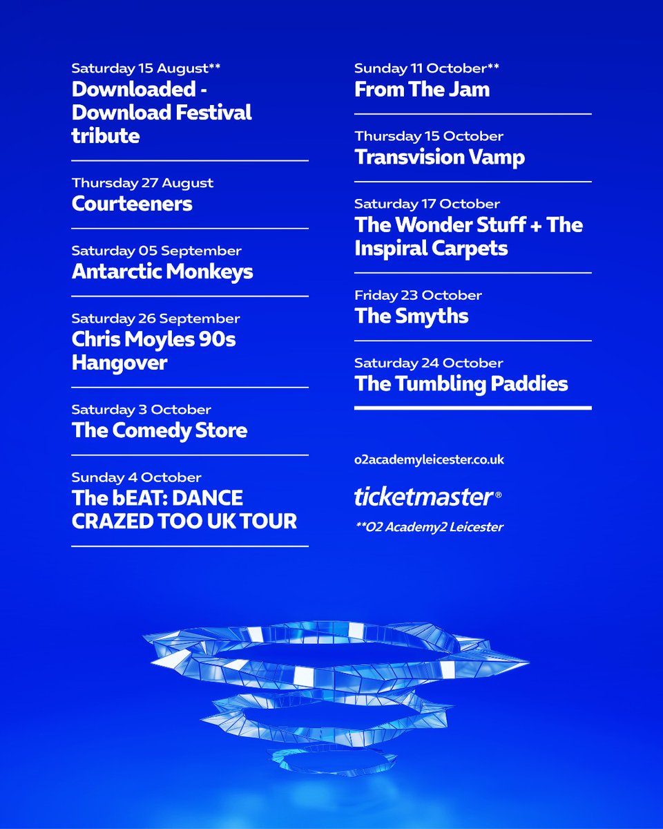 O2 Academy Leicester tweet media