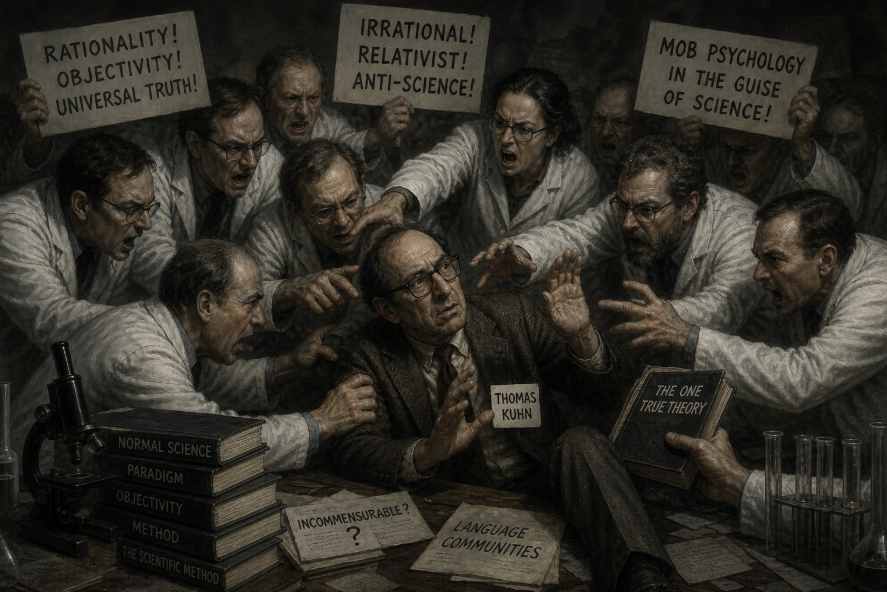 PaulAustinMurp2's tweet image. My essay on #Medium, 'Did Thomas Kuhn Reject Mob Psychology in Science?'

#ThomasKuhn #mobpsychology #science #scientificobjectivity #IanHacking #philosophyofscience #scientificrationality

medium.com/p/did-thomas-k…