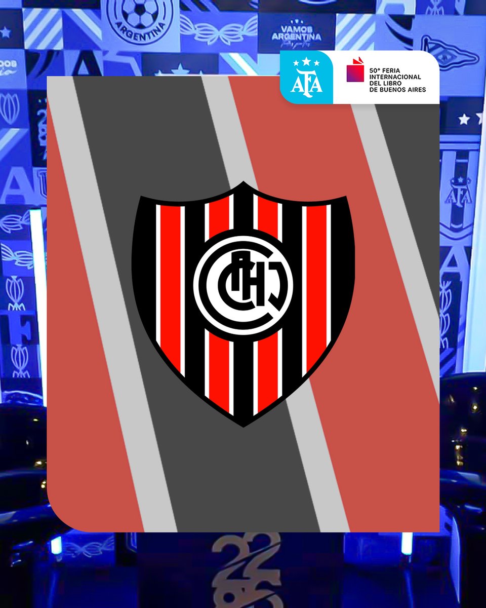 afa's tweet photo. Chacarita Juniors celebra sus 120 años con una charla especial en la Feria del Libro 🇦🇷

✍️ https://t.co/lXwOoRrxi4 https://t.co/fmmbo0MBho