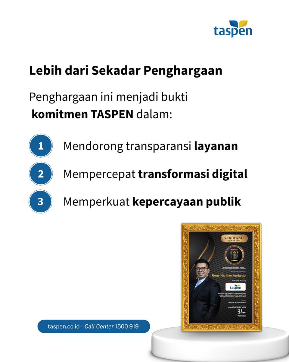 PT TASPEN (Persero) tweet media