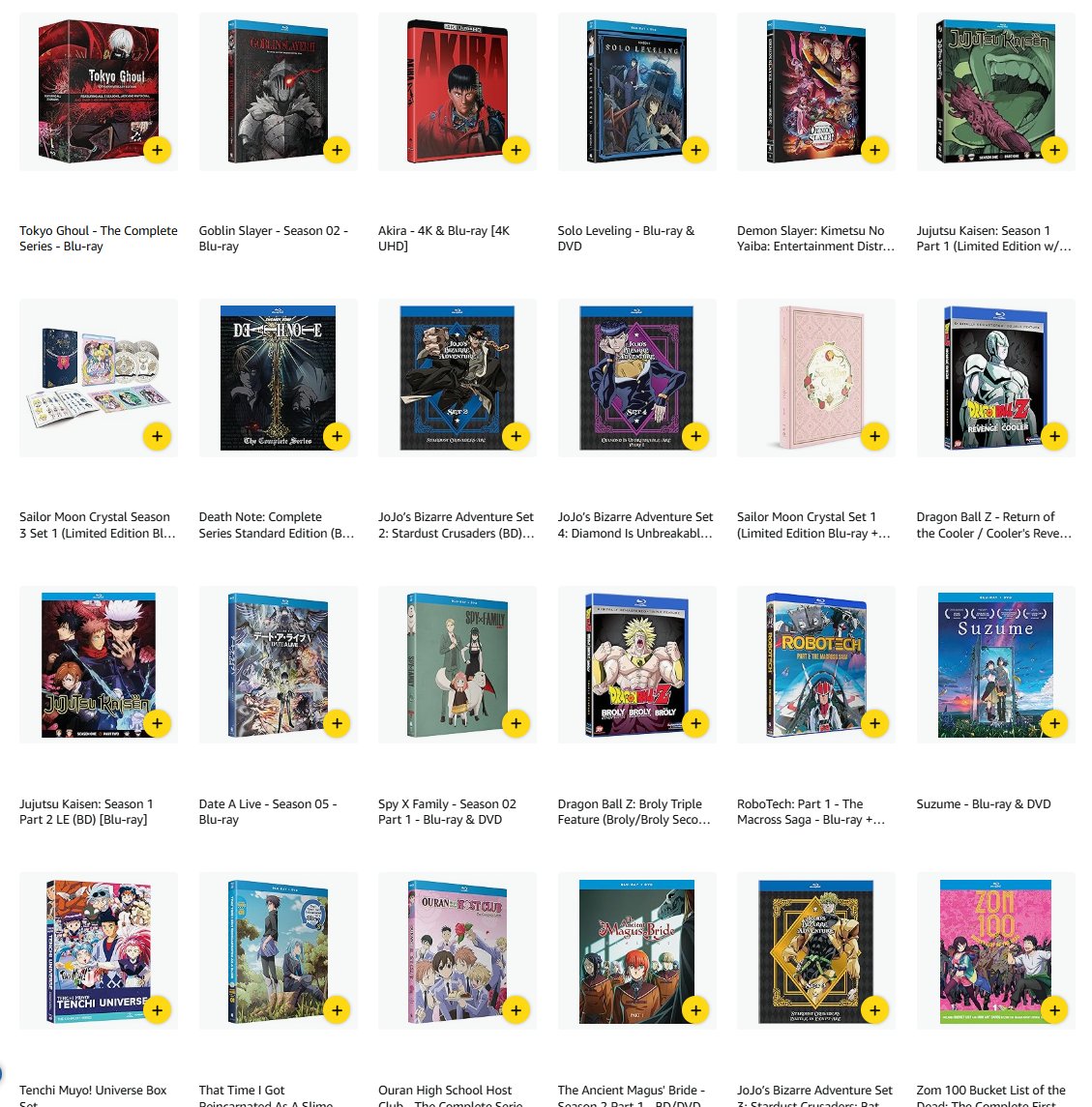 Wario64's tweet image. Anime Blu-ray deals on Amazon amzn.to/4tVs0GP #ad