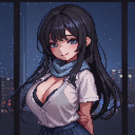 I don't know, I'm kind of shy 😊 #pixelart #ドット絵