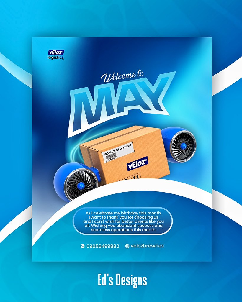 Well done April ✅

Welcome May 😊
It’s gonna be a great month 🙏