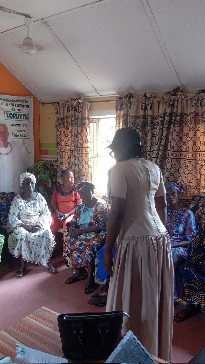 Medayese_Ijesa's tweet photo. At the One Day Awareness Session for Sustaining FGM Elimination among Grandmothers &amp; Community Champions in ilesa West LGA, Osun State.
#EndFgm https://t.co/skBcRyxcha
