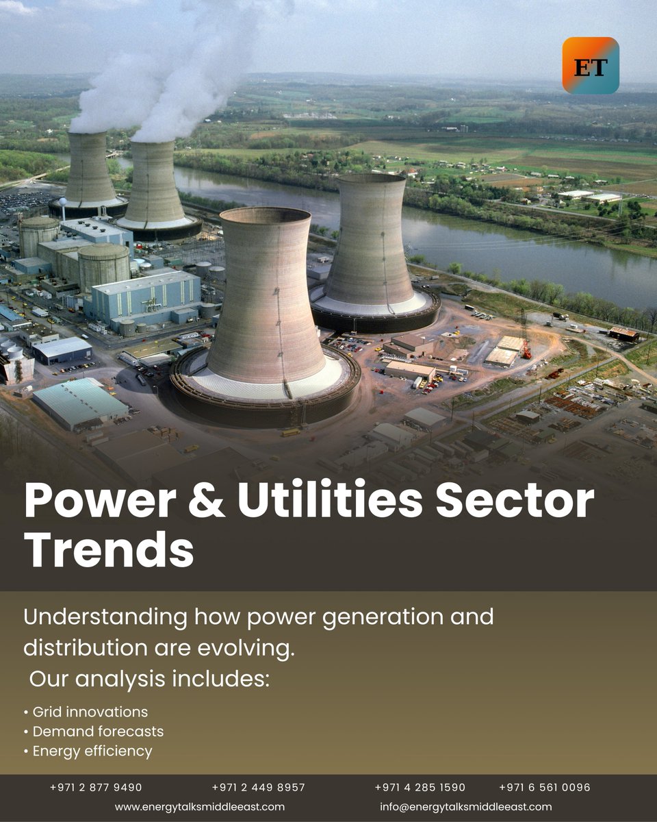energytalks17's tweet image. • 𝐓𝐡𝐞 𝐏𝐨𝐰𝐞𝐫 &amp;amp; 𝐔𝐭𝐢𝐥𝐢𝐭𝐢𝐞𝐬 𝐬𝐞𝐜𝐭𝐨𝐫 𝐢𝐬 𝐞𝐯𝐨𝐥𝐯𝐢𝐧𝐠 𝐟𝐚𝐬𝐭𝐞𝐫 𝐭𝐡𝐚𝐧 𝐞𝐯𝐞𝐫.
EnergySector #EnergyTrends #SmartGrid #EnergyEfficiency #SustainableEnergy #FutureOfEnergy #Infrastructure