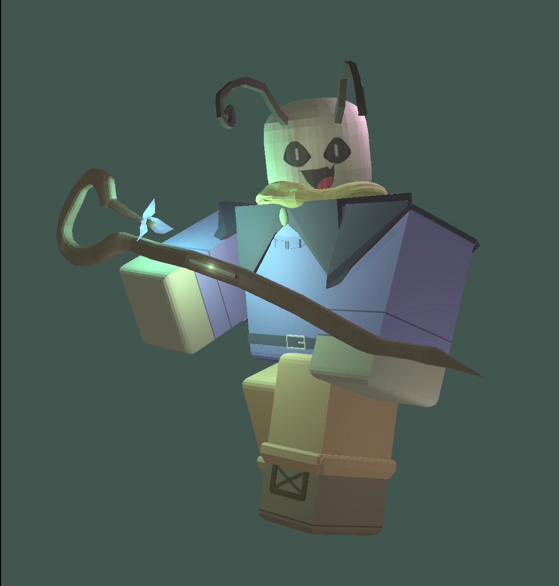 NenaSuck's tweet image. Tried 3d modeling! 
except it’s my phone lol
(Still doesn’t have a pc)
#roblox #3d #render