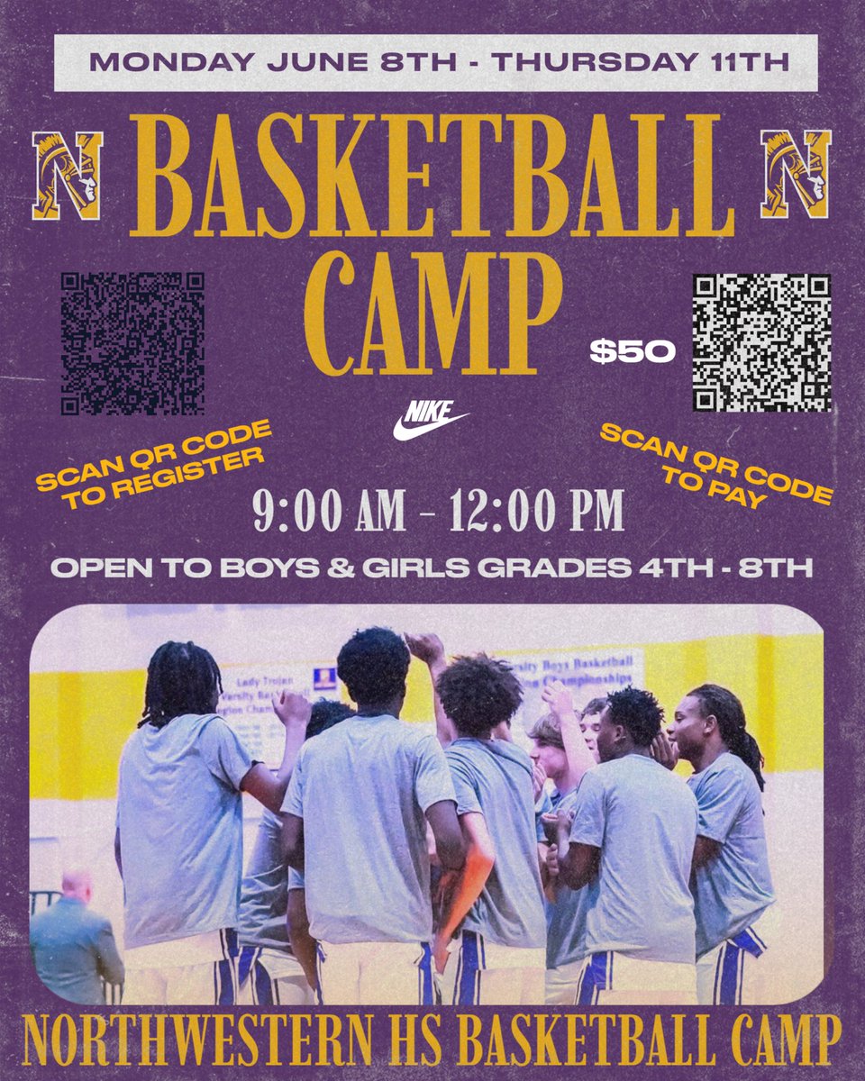 Northwestern Trojans Men’s Basketball tweet media