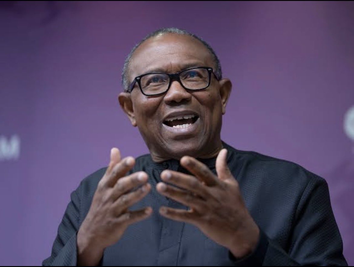 Alvinuzor's tweet photo. As for us the Obidients, our political party is Peter Obi. Anywhere he goes we follow.

Atiku is not bringing any new thing to Nigeria, he just wants to be President of Nigeria.

What do you think of someone who has spent dollars on delegates in every election time since 2007? https://t.co/T2X9L439qC