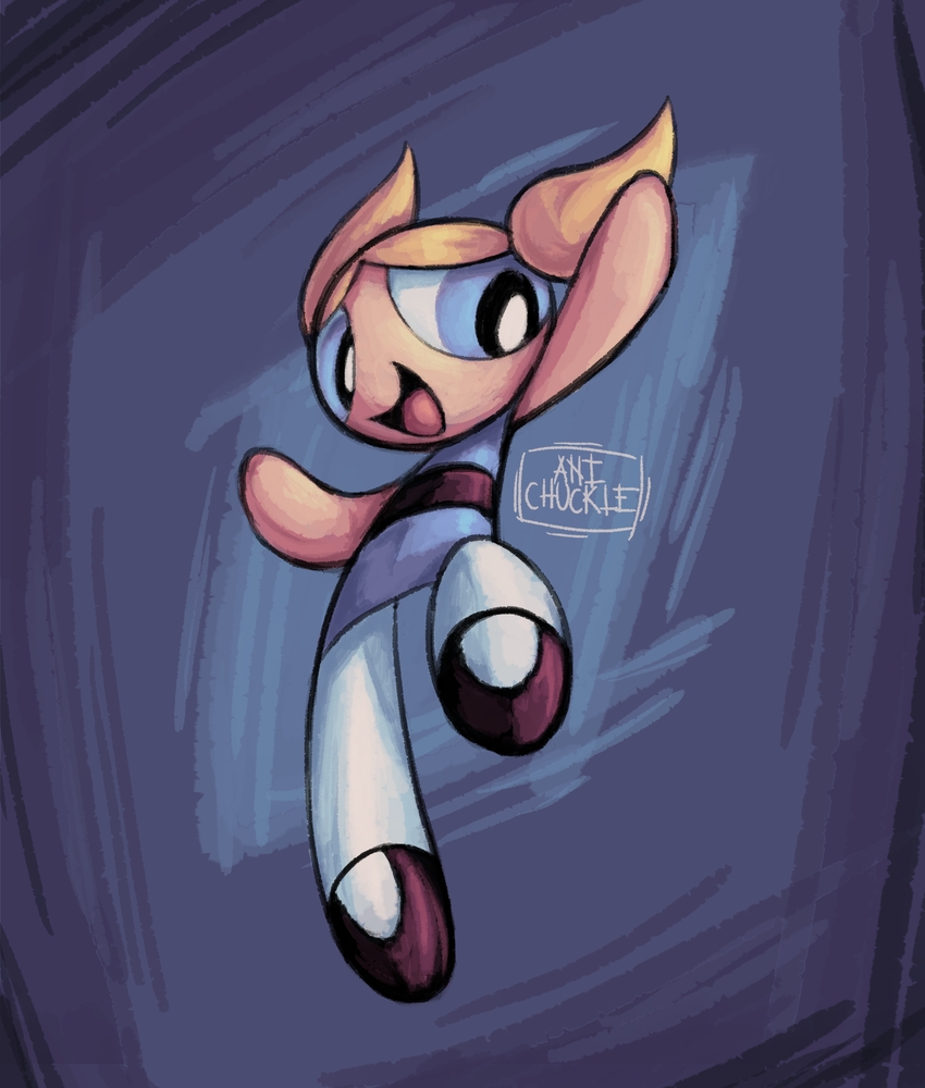 Anichuckle's tweet image. Bubbles painting #powerpuffgirls #ppg