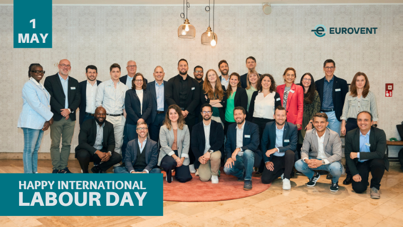 Eurovent_EU's tweet image. Happy International Labour Day from all of us at Eurovent!  

Today, we celebrate the dedication, hard work, and achievements of professionals across our industry and beyond. Your expertise and commitment drive innovation, sustainability, and progress every day.

#HVACR