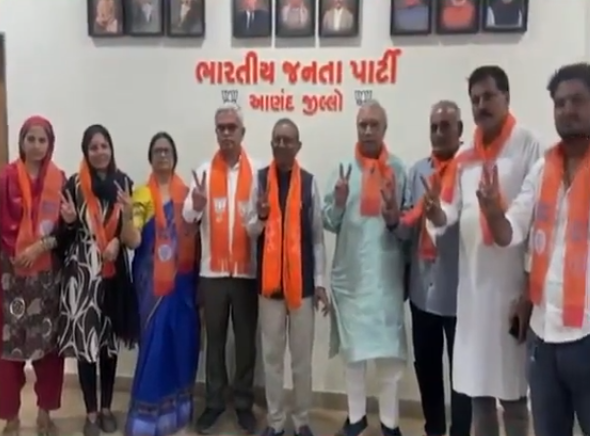 BJP Secures Majority in Borsad Municipality After AIMIM Councillor, Independents Extend Support