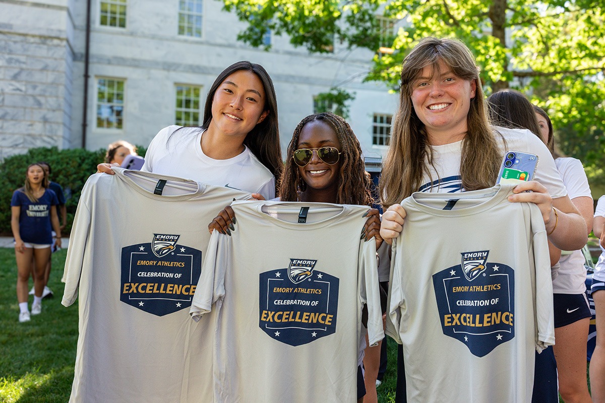 EmoryUniversity's tweet image. We're so proud of our Emory Athletics teams for finishing in the top eight nationally from spring 2025 through spring 2026!  On April 17th, the Celebration of Excellence spotlighted the strength of our Emory NCAA DIII teams. 

🔗links.emory.edu/1sT 

#Emory #EmoryUniversity