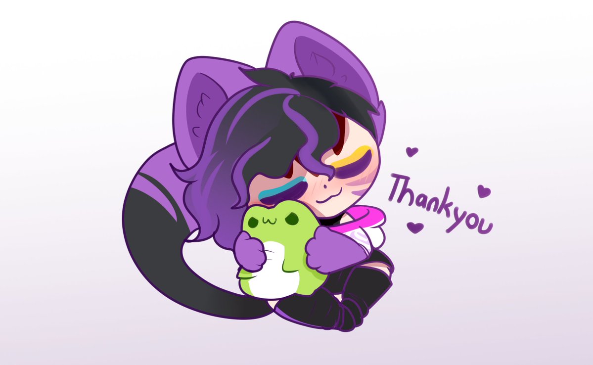 I'm eternally grateful and thankful for my community and everyone I've met through streaming
Thankyou for existing 💜