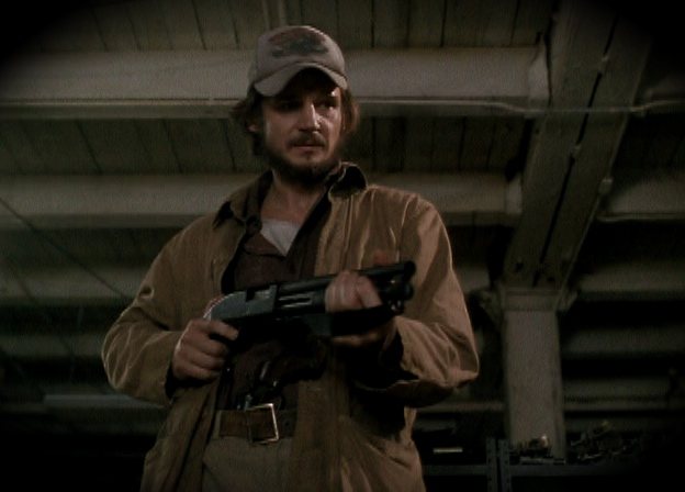 GandgTheater's tweet photo. In #NextOfKin Liam Neeson embraces his inner dirtbag as Patrick Swayze's backwoods brother who comes to the big city to get revenge for the murder of their other brother played by Bill Paxton. Blood is thicker than water at https://t.co/Xz2NTTDA2v. https://t.co/OgRthaScym