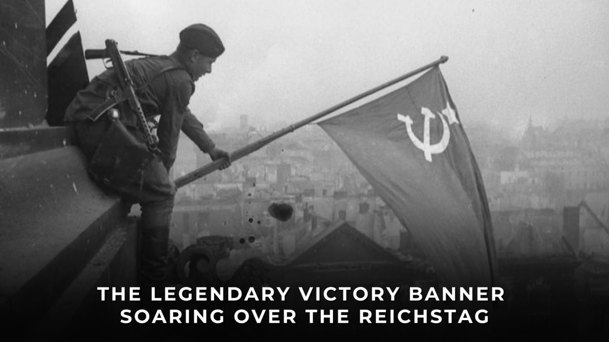 mfa_russia's tweet image. #Victory81

🎖 On May 1, 1945, the legendary #VictoryBanner was raised over Reichstag, marking the end of final battle of #WW2.

The Victory Banner soaring over defeated Reich entered history as symbol of our great triumph in the fight against Nazi evil.

t.me/MFARussia/29627
