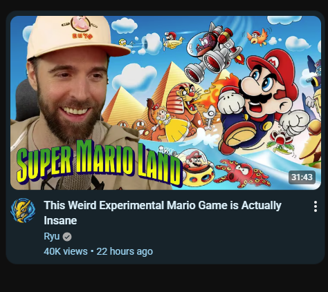 celinedionysus_'s tweet photo. this weird experimental mario game is actually insane https://t.co/d78lMhdZ57