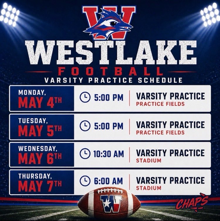 Westlake Chaps Football tweet media