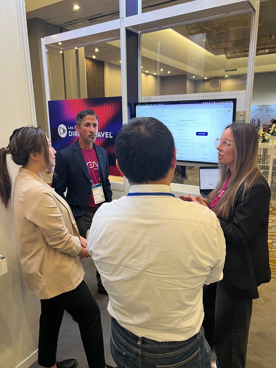 DirectTravelInc's tweet image. What a week at @GlobalBTA CA! From meeting fellow attendees on the trade show floor to main stage and broadcast studio conversations, the Direct Travel team was proud to be part of the momentum shaping #BusinessTravel in Canada and beyond. #GBTACanada #Avenir #ThePerfectTrip