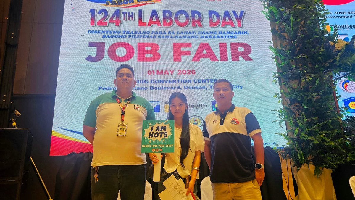 IloveTaguig1's tweet image. Mga aplikante na HOTS (Hired On The Spot) sa 124th Labor Day Mega Job Fair.

#ILoveTaguig
#JobFair
#LaborDay