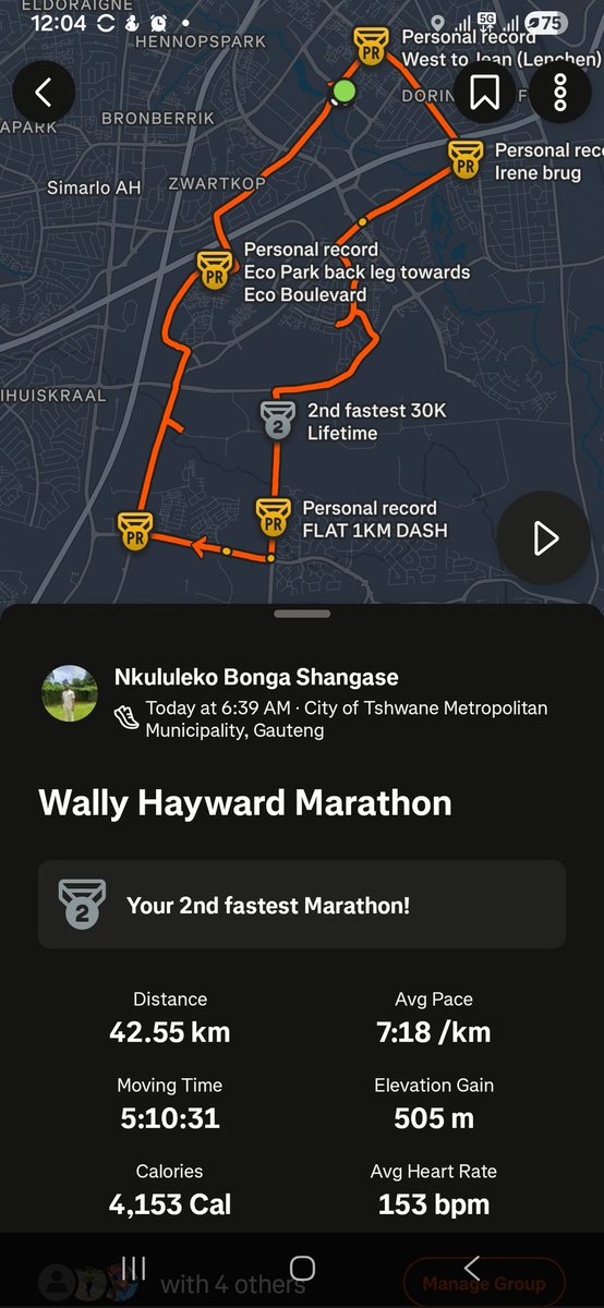 Mr_Shuku's tweet photo. #Marathon #MIWAY Wally Haward Marathon Done and dusted. #Running #42km https://t.co/WQfJIj26s0