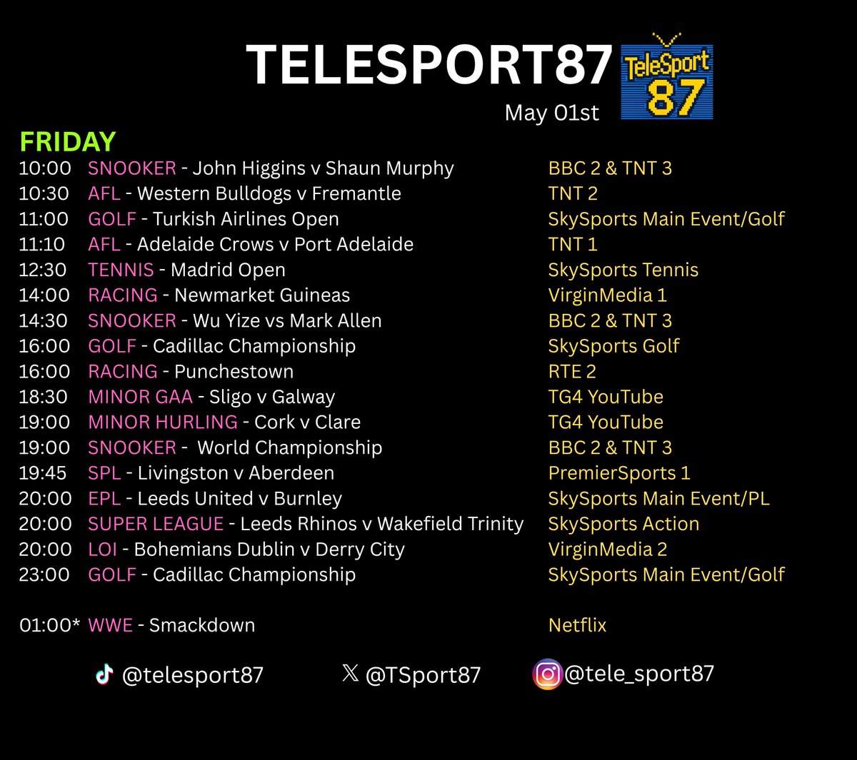TeleSport87 tweet media