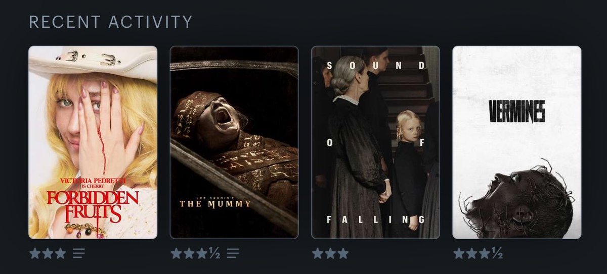 hayırlı film cumaları 🌹🙂‍↔️🪷✨🪻🍁🍄🌳🪾🔮🪴 #LetterboxdFriday #LastFourWatched