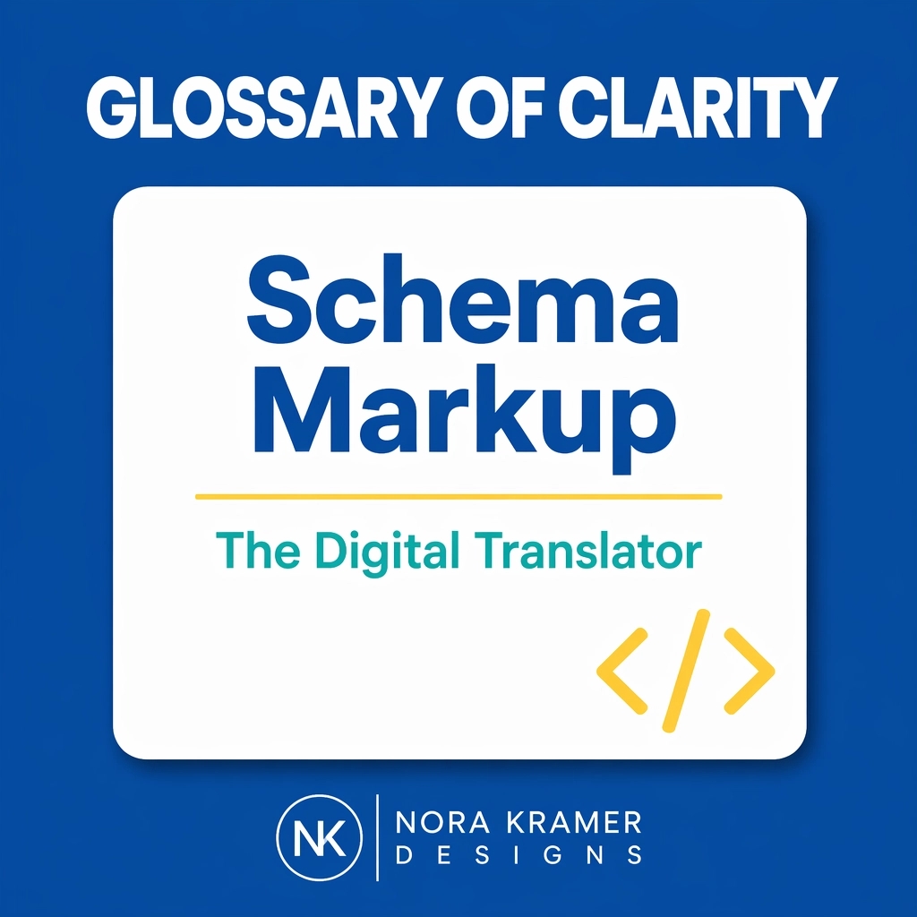 WebDesignerNora's tweet image. Is Google lost in translation? 🧐

Schema Markup is your ‘Digital Translator.’ It helps search engines understand context and value, not just keywords. Clarity starts behind the scenes.

Does your site speak Google’s language?

#SEO #WebDesign #Clarity #NKD