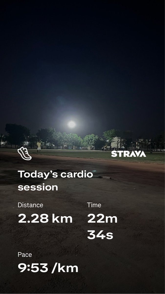 mittalishan_'s tweet image. Today’s cardio session 🏃

#workout #cardio #users