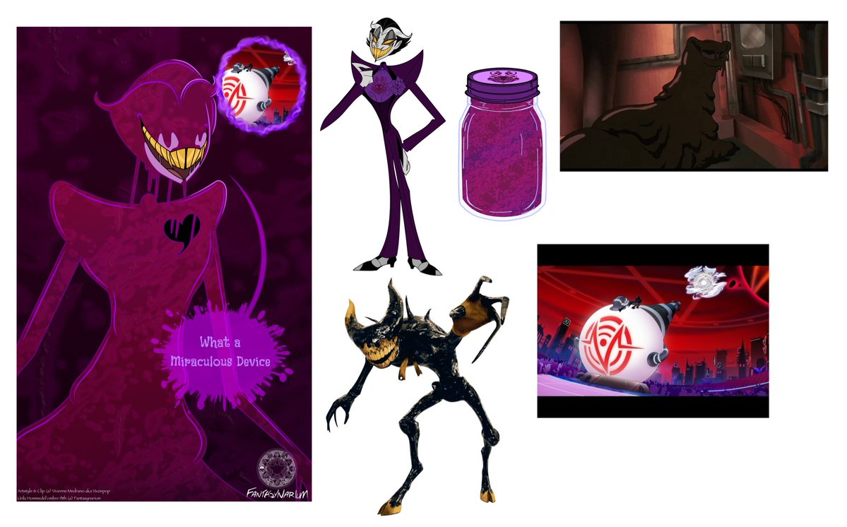Fantasynarium92's tweet image. #hazbinhotel #hazbinhotelOc #hellaverse  #Villains 
Twist of inspiration base of iconic for my Villain like he watches &amp;amp; marvels the machine during the party in Hell, inspired he say the same quote while he bathe in Blood. Give him ideas to use it to destroy Heaven for himself.