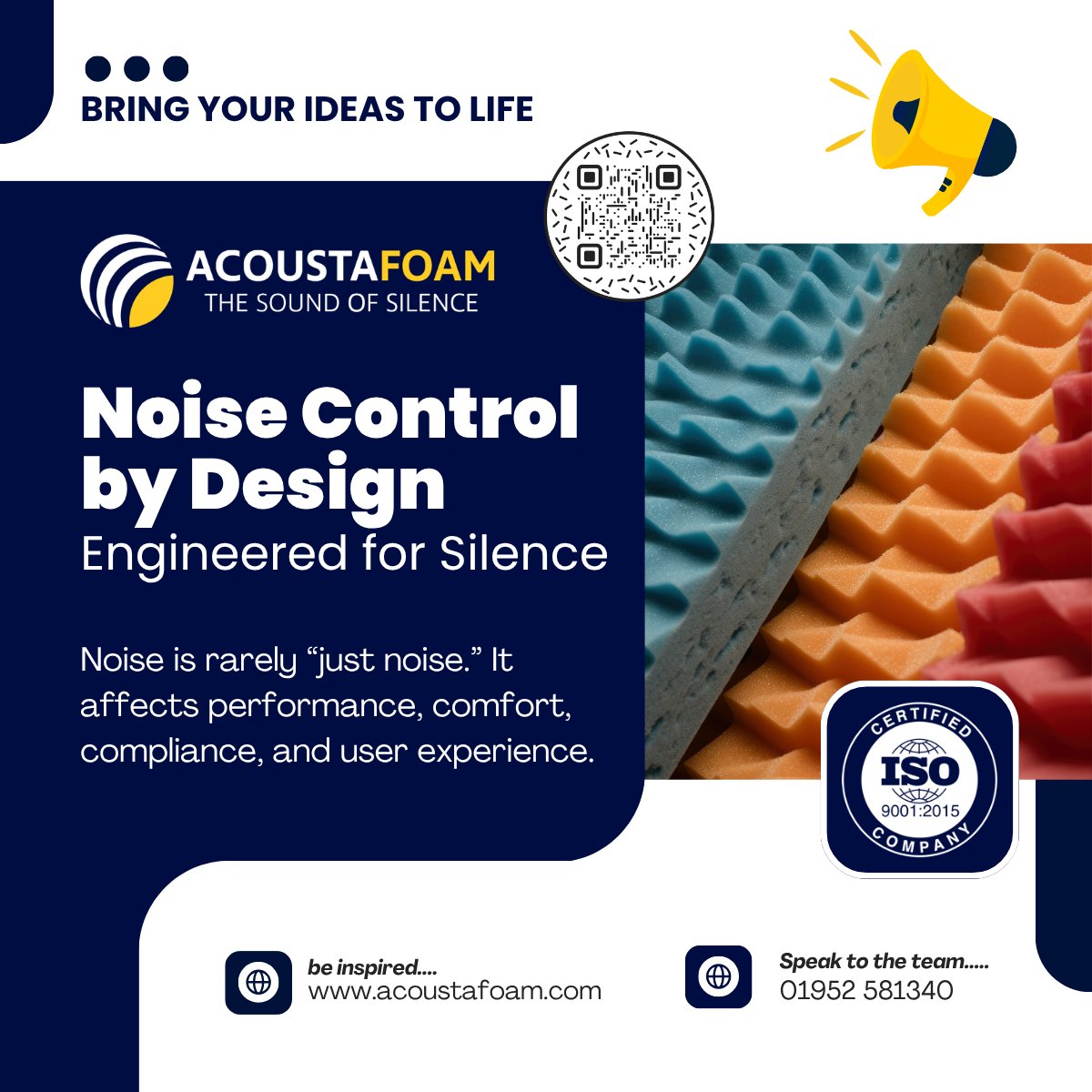 mawebdesign_uk's tweet image. Noise is rarely “just noise.” It affects performance, comfort, compliance, and user experience.
Read more via acoustafoam.com
#Acoustics #NoiseControl #Soundproofing #FoamEngineering #UKManufacturing