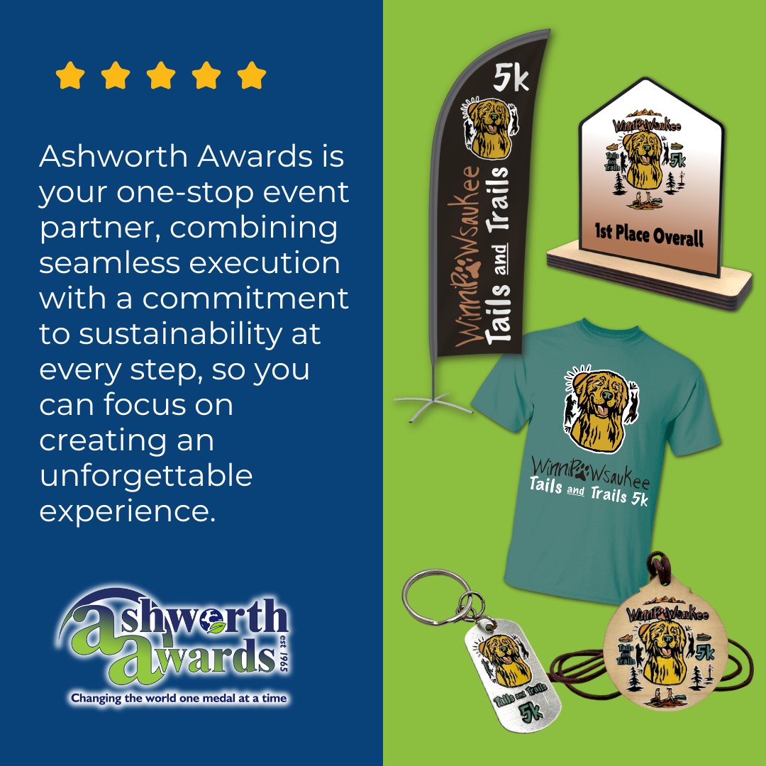 ashworthawards's tweet image. Why juggle multiple vendors when you can choose one that does it all? From custom medals &amp;amp; apparel to awards &amp;amp; feather flags, we’re your one-stop-shop event partner here to keep your event running smoothly.

#AshworthAwards #OneStopShop #EventPartner #EventPlanners
