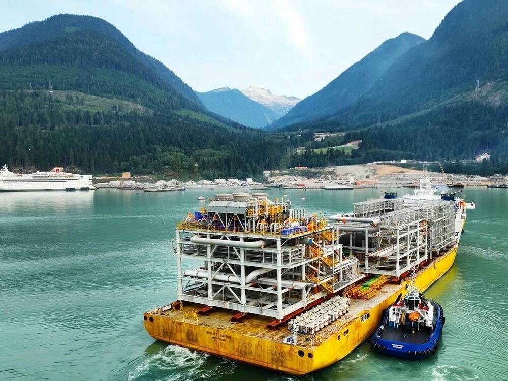 FNNGAlliance's tweet photo. How the Squamish #FirstNation worked with #WoodfibreLNG to bring about a project โbuilt with shared authority, shared accountability and shared benefit.โ โ Chief Ian Campbell: https://t.co/H6pxf4ZFKo #bcpoli #cdnpoli https://t.co/MHETM2cjuj