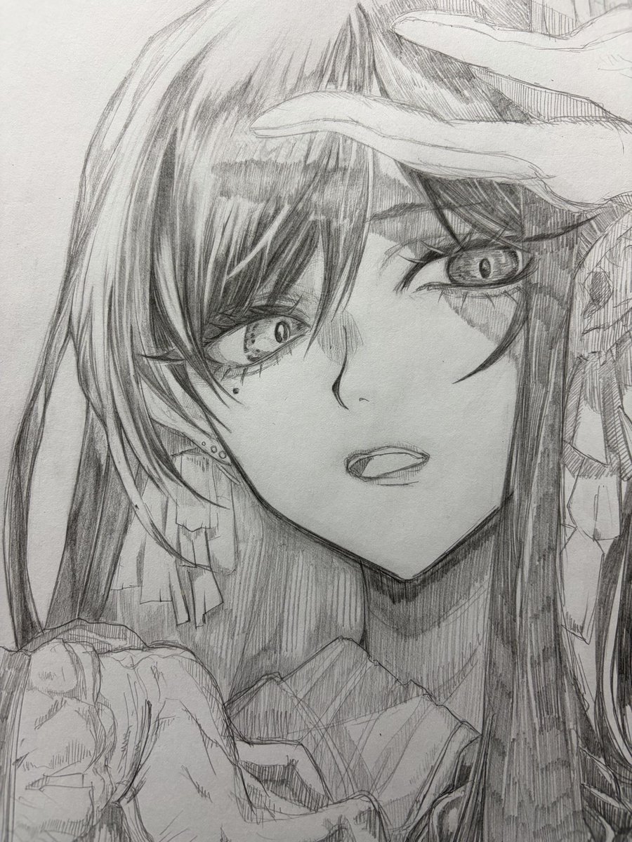 TBBS7YhKCA1561's tweet photo. こちら2日目
#Adoさん　#模写 https://t.co/Wz1E6qn8N0