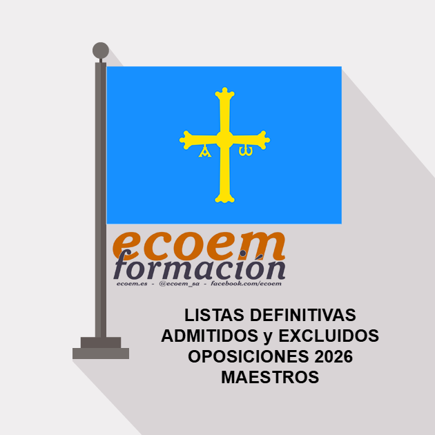 Listas definitivas de #admitidos y #excluidos en las #oposiciones2026 al cuerpo de #maestros en #Asturias f.mtr.cool/plrjnxykxl