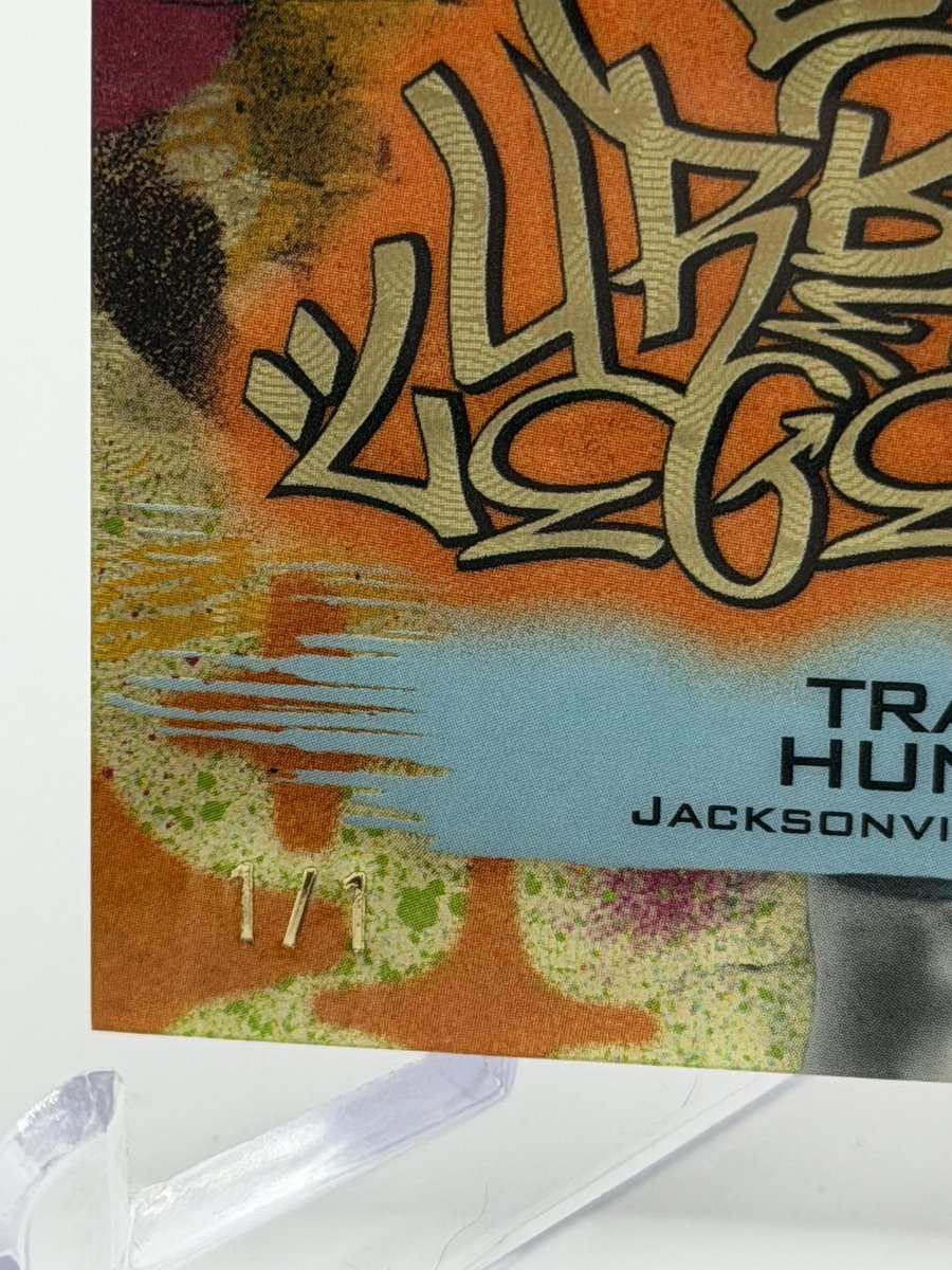 Hus__'s tweet photo. Live on @Veriswap Travis Hunter 1/1 Superfractor Urban Legends SSP 1:686,240 pack odds https://t.co/TZes58xrdE