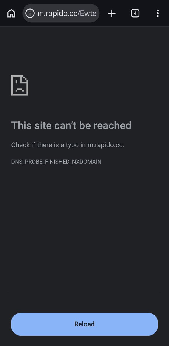 iamsivashanmukh's tweet image. @rapidobikeapp #metro
I could not able to access my ticket 
that i book from rapido,

I got the message but not able to access.
Ticket id:- 01052026103659230121103229000