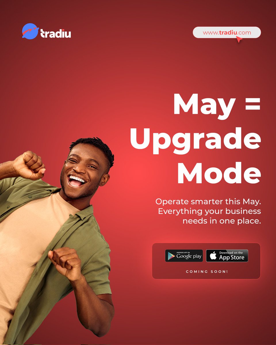TradiuOfficial's tweet image. New month. Better systems.

If your business still feels scattered, May is your reset button.

With Tradiu, you can manage operations, track logistics, handle payments, and stay on top of your numbers all from one platform.

Make the switch this May. 

#BusinessAutomation