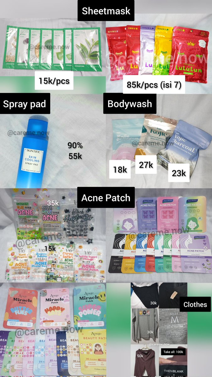care me now | WTS WTB SKINCARE tweet media