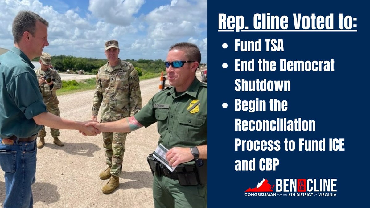 Congressman Ben Cline tweet media