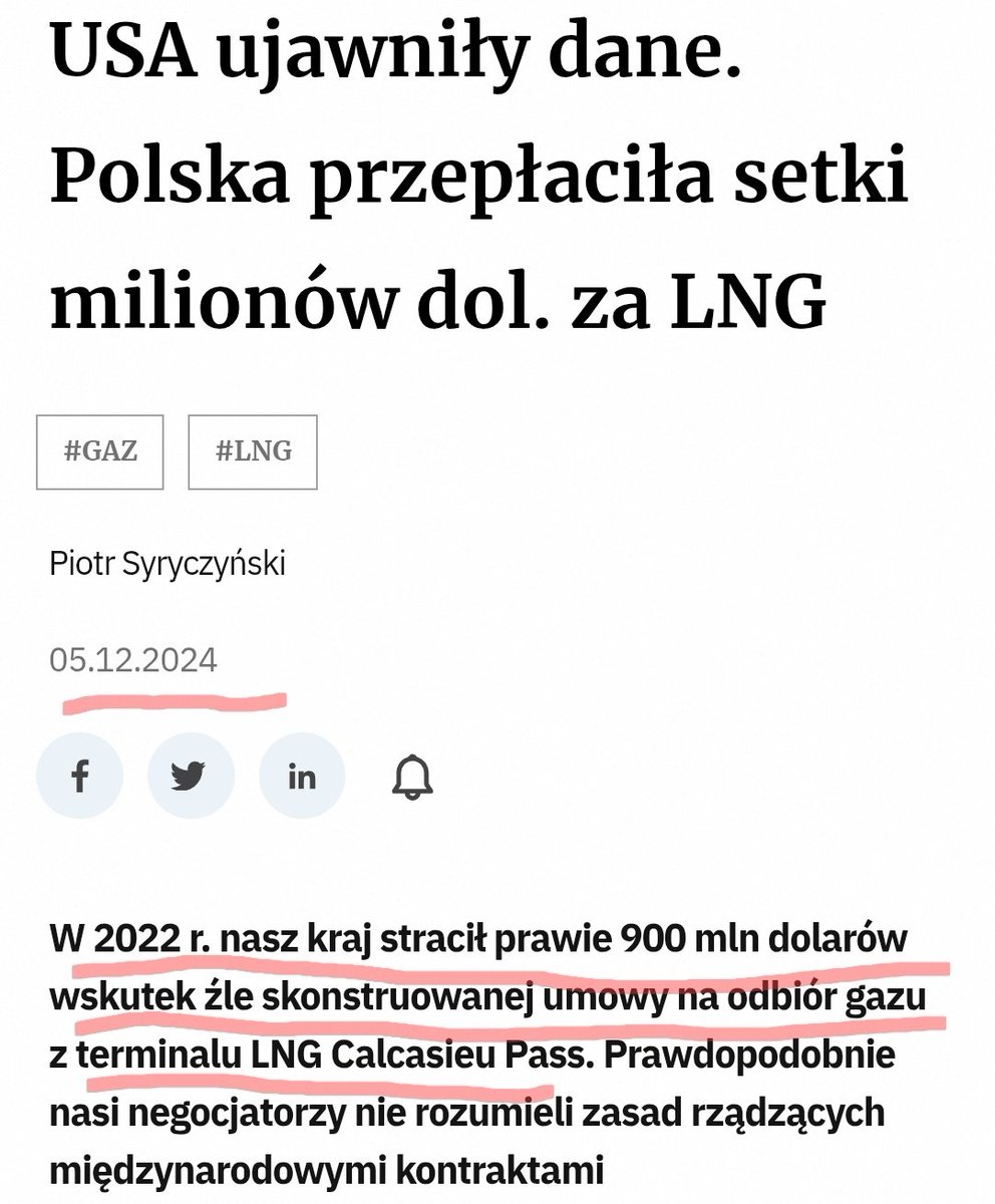<a href="/NawrockiKn/">Karol Nawrocki</a> <a href="/AnnaDumiczArt/">Anna Dumicz</a> 😂😂😂! Wierny "jeleń" 🇺🇲 ...szuka teraz innych jeleni?
"Zdywersyfikowaliśmy własne źródła i szlaki dostaw energii - dziś możemy wzmacniać bezpieczeństwo także naszych partnerów i sojuszników w regionie."