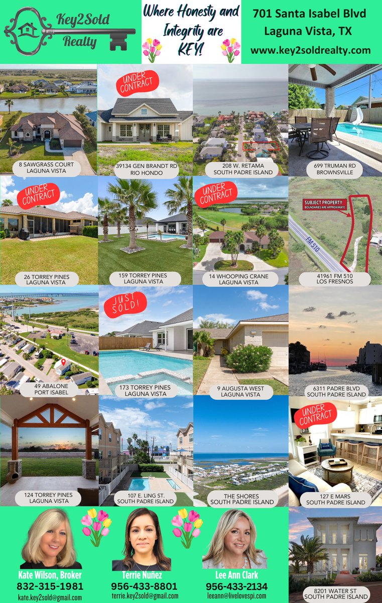 KateSellsSPI's tweet photo. May is here🌴☀️🌺
New month, new opportunities to find your perfect place - whether it’s a vacation getaway, investment property, or your forever home 🏡
Are you ready to make your move?
Give us a call - we are here for YOU!
#key2soldrealty #southpadreisland #rgv956 #paradise https://t.co/C8dkXrJG9x