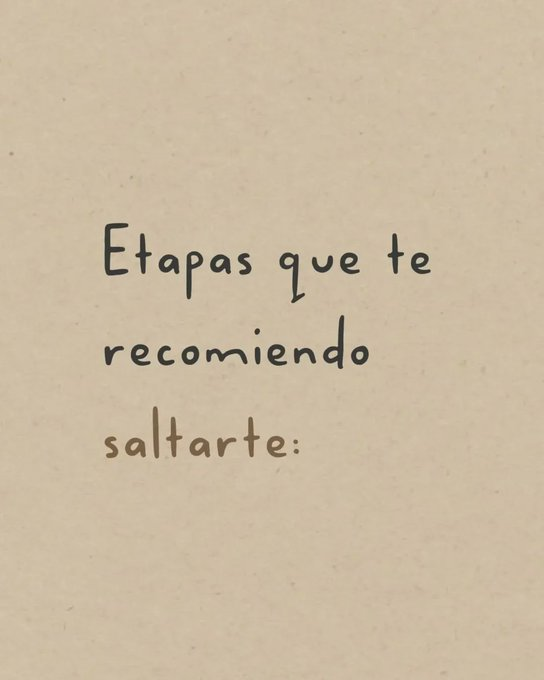 thomaslizanav's tweet photo. Etapas que te recomiendo saltarte:

Hilo🧵 https://t.co/VhQ4B5Y4D5