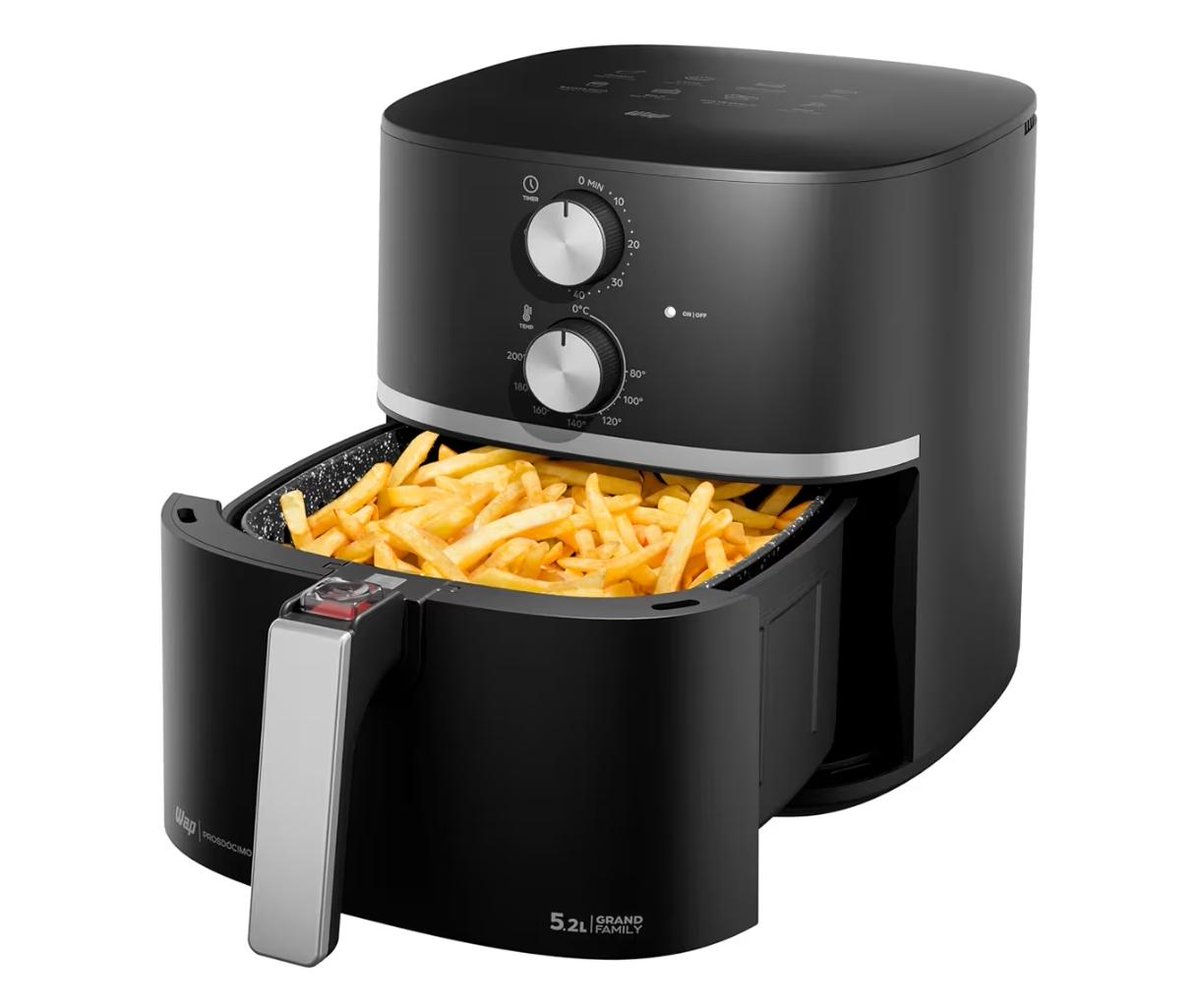 deredereartes's tweet image. WAP Fritadeira Elétrica Air Fryer GRAND WAFG2S cap 5,2L Potência de 1500W
✨Presenteie sua mãe com essa oferta incrível

​De R$ 349,90
🔥 R$ 179,10 ( cupom FERIADOU )
​
amzn.to/4vZLRpT

​⚠️  por tempo limitado

​#DerePromoções #ad #AirFryer #WAP #Cozinha #DiaDasMães